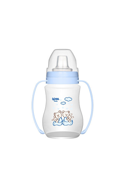Wee Baby Pahar care nu curge cu maner 250 ml, cod 754,