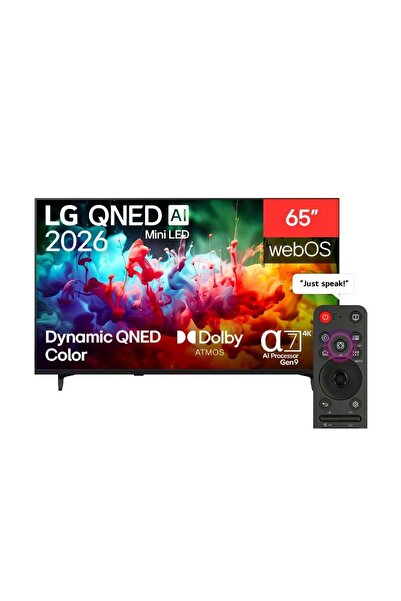 LG QNED AI MiniLED TV 65", AI Function, AI Magic Remote, AI Picture Pro AI So...