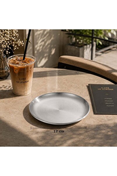 Wahat Aliamtiaz Stainless Steel Round Serving Dishes – 6 Piece Set 14cm