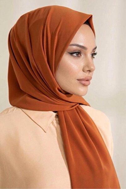 İSTDONATELLA Medina Silk Shawl - Tan Color
