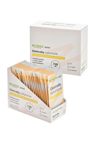 Biowen Electrolitice Cytrynowe 30 plicuri
