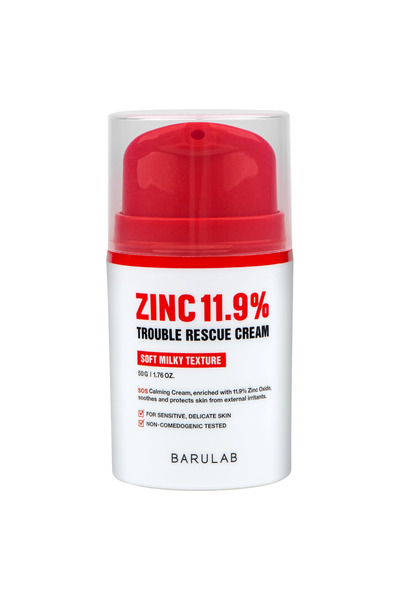 Barulab Crema calmanta cu zinc 11.9% pentru ten acneic si predispus la exces ...