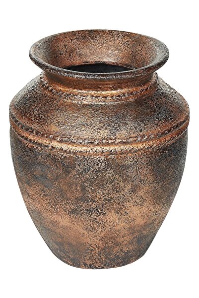 OEM Vază decorativă Re-Bloom Puchong, ceramică, 32x32x40 cm, cupru - Verificat A