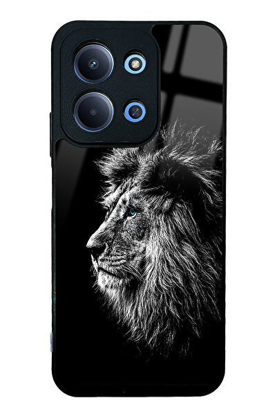Spoyi Xiaomi Redmi 15C Aslan Tasarımlı Glossy Telefon Kılıfı