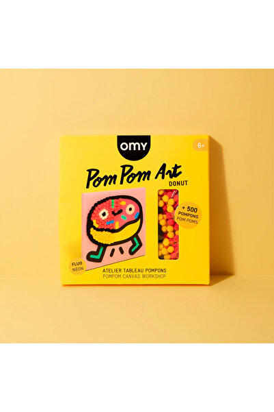 OMY Kit Creativ POM POM - Donut