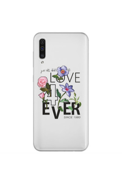 Other Samsung A70 Love for ever Transparent Silicone TPU Θήκη