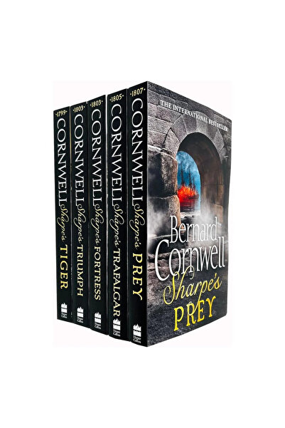 pçs Bernard Cornwell Richard Sharpe Series 1-10 (10 Book Set), Bernard Cornwe...