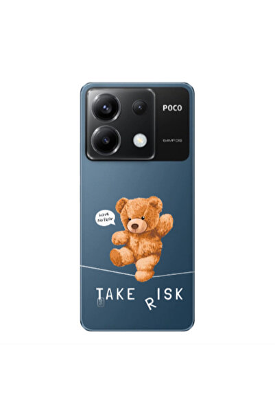 Other Xiaomi Poco X6 5G Take risk Transparent Silicone TPU Θήκη