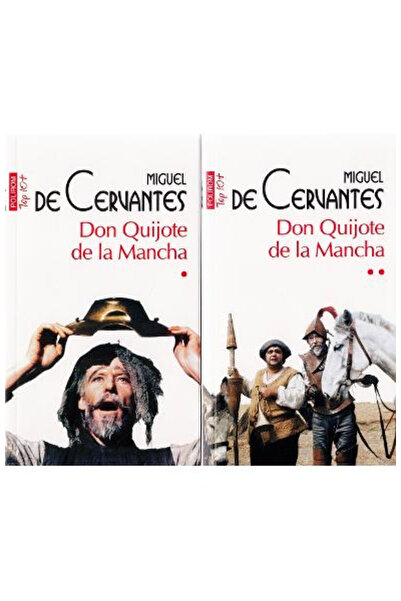 Editura Polirom Don Quixote of La Mancha Vol 1+ 2 Top 10+ No 330 and 331, Mig...