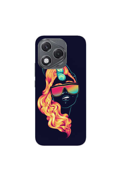 Other Honor 400 Lite Horn style Transparent Silicone TPU Θήκη