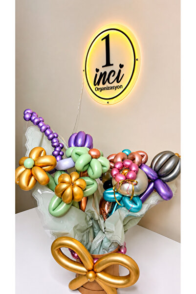 1inci Organizasyon ve Balon Sosis Balon Buketi