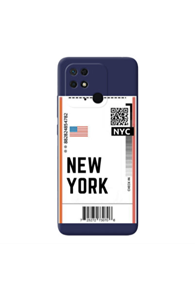 Other Xiaomi Redmi 10C New York NYC Dark blue Colored Silicone TPU Θήκη