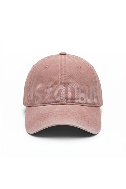 Aware Time Unisex Özle Washed Denim Cap Hat
