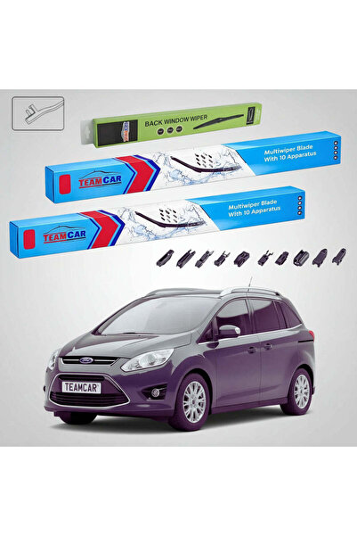 TEAMCAR Ștergătoare Ford Grand C-Max Gen I MPV 2010-2015 |   Set Față și Spat...