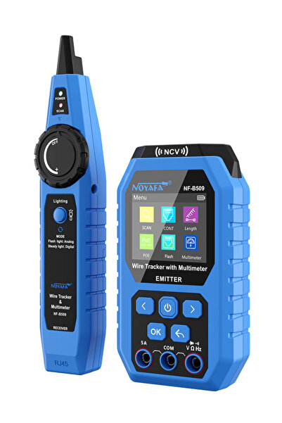 NOYAFA Nf-B509 Cable Testing and Monitoring Device with Digital Multimeter