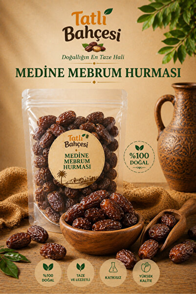TATLI Medine Mebrum Hurması 500gr Taze Yeni Mahsul