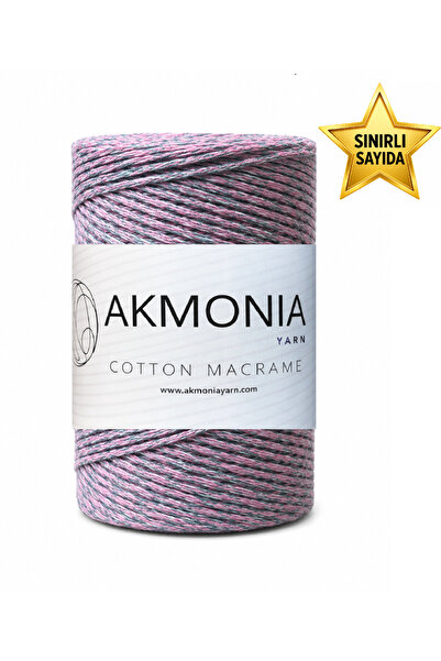 Akmonia Makrome ip 250GR zincir,Çanta,süs,beşik