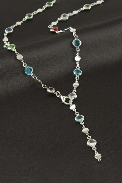 Angel Of Life Round zircon stone y necklace