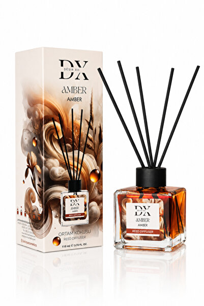 DX Perfumes DX Amber Difuzor de Cameră cu Bețișoare 110 ml