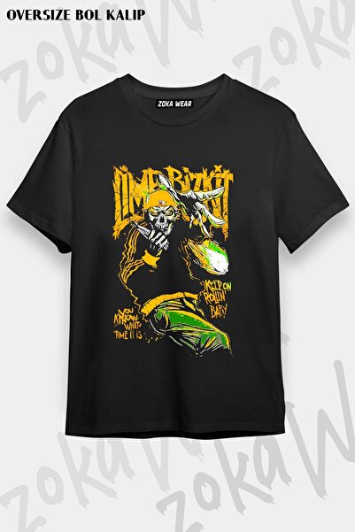 ZOKAWEAR Μπλουζάκι Unisex Loose Fit Limp Bizkit v17 με στάμπα