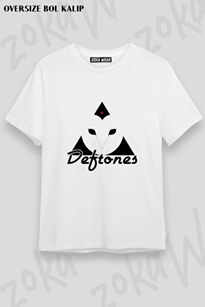 ZOKAWEAR Μπλουζάκι Unisex Loose Fit Deftones v15 με στάμπα