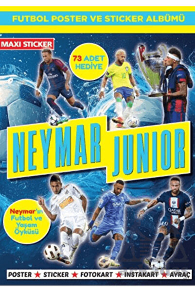 Maxi Yayıncılık Neymar Juiıor Poster Ve Sticker Albümü 006