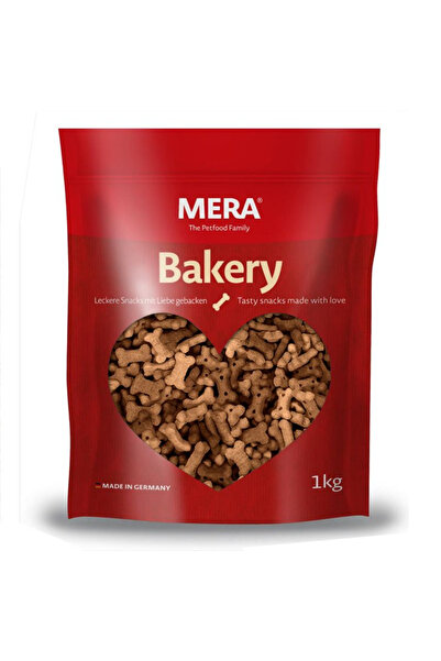Mera Biscuiți pentru câini în formă de os cu miel și orez 1kg