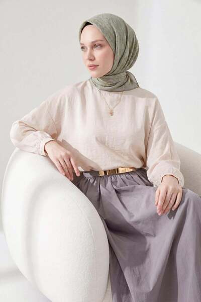 Silk Home Soft Scarf Flow Green