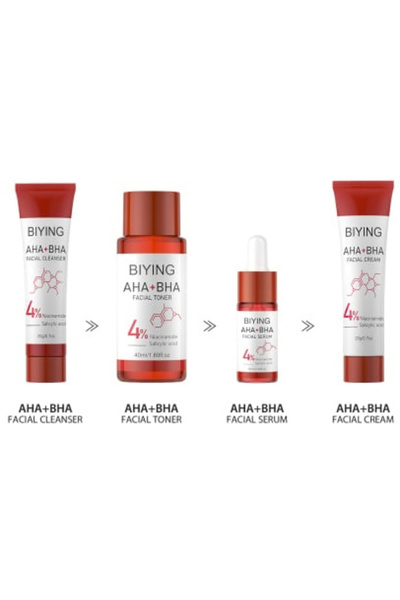 MÖOYAM Set Pentru Peeling Mooyam – AHA 30% | BHA 2% | Niacinamide