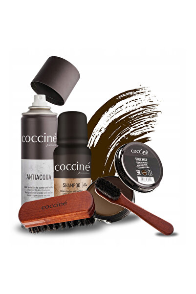 Coccine Set de curatat incaltaminte, Coccine, 5 in 1, sampon de curatat 75 ml...