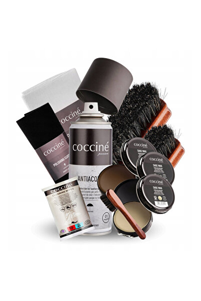 Coccine Set de ingrijire si impregnare a incaltamintei, Coccine, 10 in 1, 150...