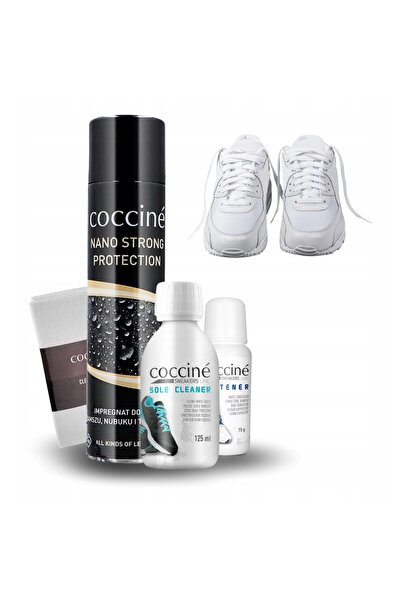 Coccine Set de curatare a incaltamintei, Coccine, Whitener 75g + Nano Strong ...