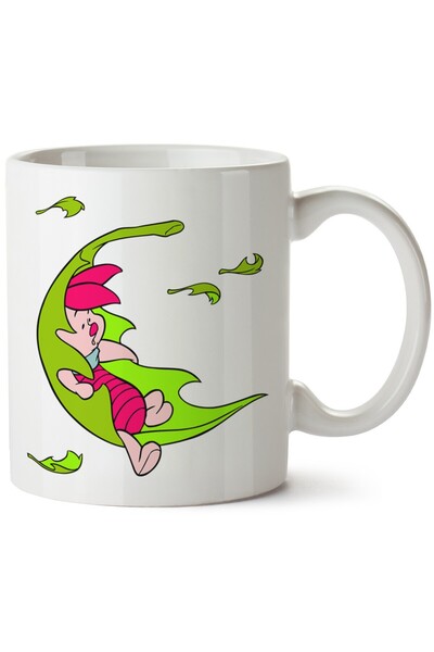 ET ERTAPASSAGE original creative designs Piglet Printed Porcelain Mug, Machin...