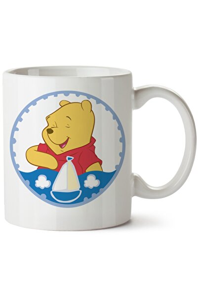 ET ERTAPASSAGE original creative designs Winnie the Pooh Printed Porcelain Mu...