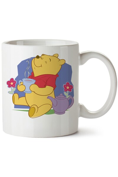 ET ERTAPASSAGE original creative designs Winnie the Pooh Printed Porcelain Mu...