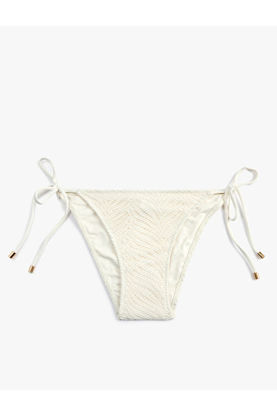 Koton Slim Fit Kroşe Brazilian Bikini Altı