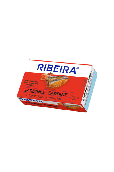 Ribeira - Sardine in sos de rosii 120g