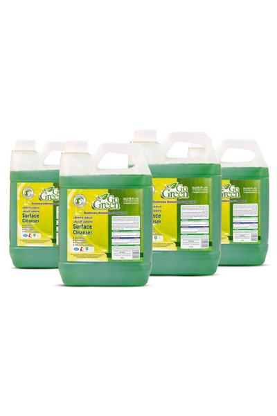 Go Green Surface Cleaner and Disinfectant 4PcsX5 LTR