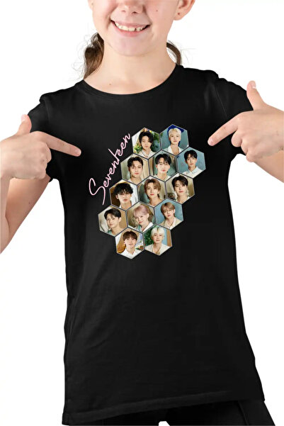 OEM Tricou Copii Fete Seventeen Merch Kpop