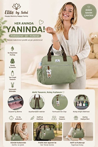 elite by seba Luna Mother Baby Care Bag