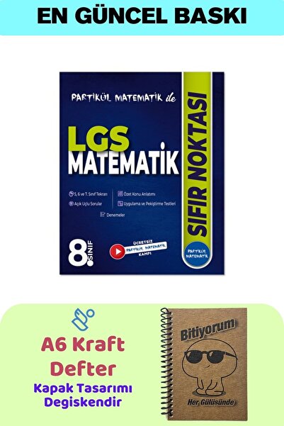 Partikül Matematik LGS Matematik SIFIR NOKTASI - Kraft Defter A6