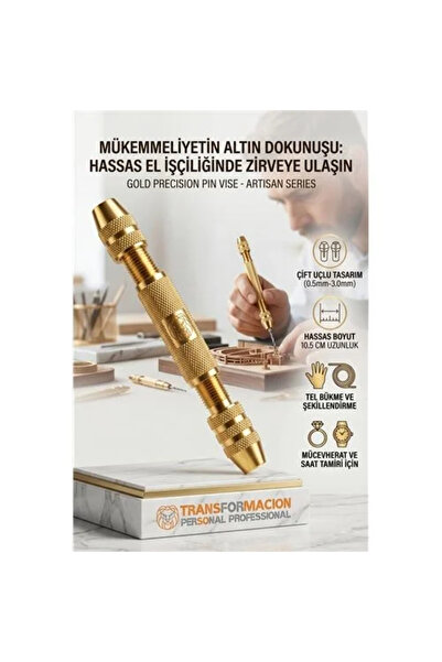 Marsilyan Çift Uçlu Mini El Matkabı - Hassas El Matkabı Ve Takı Yapım Seti 72...