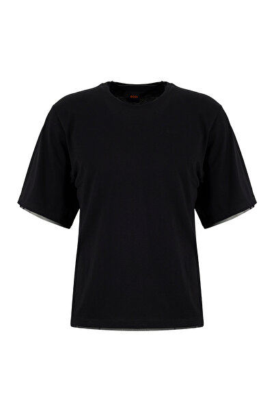 BOSS Siyah Kadın T-Shirt 50565191