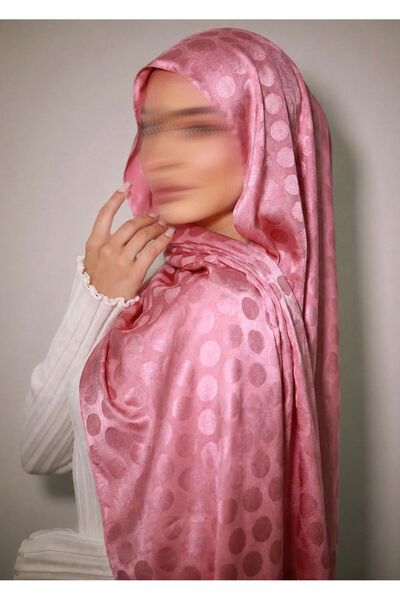 ISHRAQAT AL-AMAL Shiny Silk Polka Dots Bring a Different Color Trend to Life,...