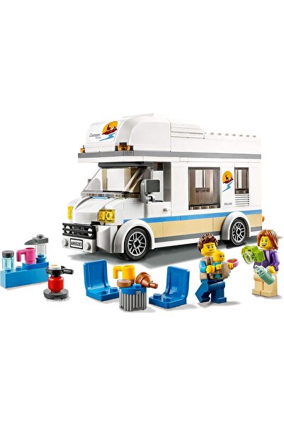 LEGO سيارة لعبة كامبر فان من سيتي جريت فيهيلز للأطفال من سن 5 سنوات فأكثر، مج...