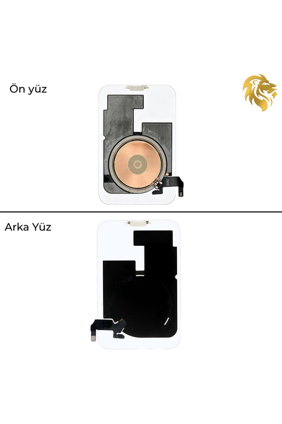ARSKİNG İphone 17 Pro Max NFC bobini - temassız şarj MagSafe, NFC filmi fleks...
