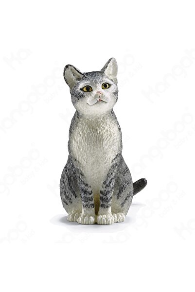 SCHLEICH Седяща котешка фигурка Фермерски свят