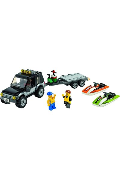 LEGO سيتي جريت فيهيلز 60058: سيارة دفع رباعي مع مركبة مائية