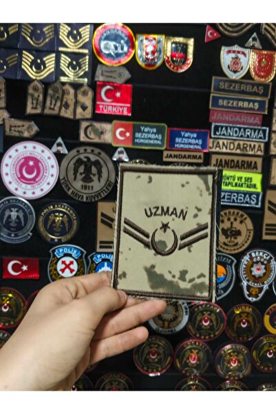 ÇUKUROVA ÜTÜ Specijalni narednik žandarmerije sa pustinjskim uzorkom 12 cm x ...