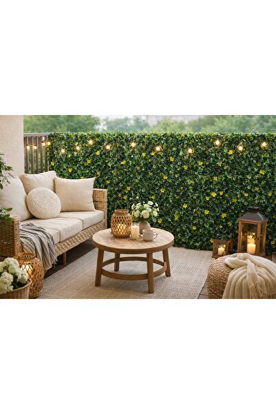 UnicSpot Gard artificial/protectie vizuala, design flori, 100x200cm